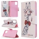 Чохол з малюнком Deexe Color Wallet для Samsung Galaxy A51 (А515) - Adorable Giraffe Wearing Glasses - зображення 1
