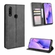 Чехол-книжка Deexe Retro Style для OPPO A31 - Black - изображение 1