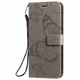 Чохол-книжка з малюнком UniCase Butterfly Pattern для Samsung Galaxy A51 (А515) - Grey - зображення 3