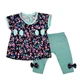 Комплект (футболка + штаны) Babyboss 7072 74 см Ментоловый - изображение 1
