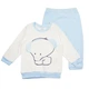 Комплект (кофта + штани) Baby HI 59388 62 см Блакитний - зображення 1