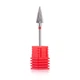 Фреза твердосплавная Nail Drill для снятия гель-лака (Конус), 161 140 060 (красная насечка) - изображение 2