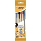 Ручка шариковая Bic Cristal, ассорти, 4шт в блистере (bc8308621) - изображение 2
