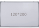 1-но поверхностная школьная магнитно-маркерная доска 120*200 см iBoard iB120x200W - изображение 1