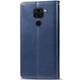 Кожаный чехол-книжка GETMAN Gallant (PU) для Xiaomi Redmi Note 9 / Redmi 10X Синий - изображение 3