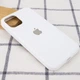 Чехол Silicone Case Full Protective (AA) для Apple iPhone 13 Pro (6.1") Белый / White Без бренда - изображение 2