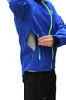Мужская спортивная ветровка Brooklet softshell водозащитная софтшел ветрозащитная куртка с эргономичным капюшоном для трекинга велосипеда и активного отдыха голубая - 1140782-4 - XL - изображение 4