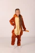 Пижама Кигуруми Kigurumi Лев Для Детей И Подростков Коричневый 155-165 см. (2025) - изображение 2