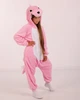 Пижама Кигуруми Kigurumi Динозавр Дино Дракон Для Детей И Подростков Розовый 120-130 см. (2021) - изображение 1