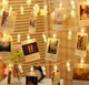 Светодиодная гирлянда прищепки SK Photo Clip String Lights 2.5 м на батарейках Теплый белый свет (gr_018358) - изображение 7