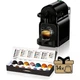 Кавоварка капсульна Nespresso Inissia EN80 Black + 7 капсул - зображення 1
