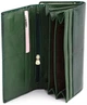 Женский кожаный кошелек Marco Coverna MC-403-1011-7 (JZ6581) зелёный - изображение 2