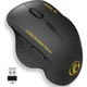 Бездротова ігрова комп'ютерна миша WIRELESS iMICE G6 1600 оптична для ноутбука та пк 4 кнопки USB Чорна (48790) - зображення 4