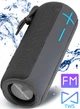Колонка Hopestar P24 Серая Беспроводная переносная влагозащищенная акустическая система Bluetooth SD TWS - изображение 1