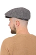 Кепка мужская из трикотажа с кожаным козырьком 61 Shlyapka (SC35232) - изображение 2