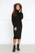Тепла ангорова сукня Fashion Girl "Amina" 50-52 чорний - зображення 1