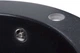Кухонная мойка гранит VENTOLUX Fabia Space Black (2059765956242) - изображение 4