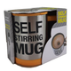 Кружка мішалка Self Stirring mug Чашка автоматична Помаранчева - зображення 4