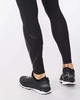 Мужские термо-компрессионные тайтсы 2XU, Ignition Compression Tights, S, черный/черный логотип - изображение 6