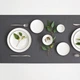 Чашка с блюдцем для капучино из костяного фарфора Asa Selection&nbsp;A Table Ligne Noire 250 мл 1929113 - изображение 3