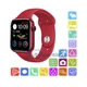 Умные смарт часы Smart Watch M16 PLUS, голосовой вызов, тонометр, оксиметр, пульсометр, шагомер, режим спорт, Android/IOS, для мужчин и женщин, красные (000438670) - изображение 2