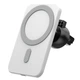 Магнитный автодержатель с беспроводной зарядкой MagSafe X15 (WHITE) - изображение 1