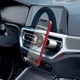 Держатель магнитный для телефона в машину BOROFONE BH47 Cool move air outlet magnetic car. Silver - изображение 2