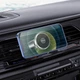 Держатель магнитный для телефона в машину BOROFONE BH47 Cool move air outlet magnetic car. Silver - изображение 6