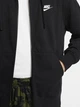 Толстовка на флисе, на молнии мужская Nike M Nsw Club Hoodie Fz Ft BV2648-010 XL Черная (193147703979) - изображение 6