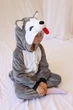 Пижама Кигуруми Kigurumi Хаски Для Детей И Подростков Серый 145-155 см. (2028) - изображение 4
