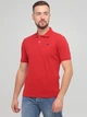 Футболка-поло для чоловіків однотонна La Martina 100635-1 3XL (899773XL) Червоний - зображення 1