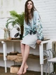 Рубашка Vero Moda 317405504 M (91195M) Голубой - изображение 3