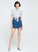 Рубашка Vero Moda 317304506 M (91124M) Голубой - изображение 4