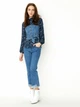 Блуза с корсетом Only 117470501 XS (70667XS) Синий - изображение 4
