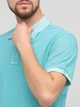 Футболка-поло для мужчин Gant 2052028 XL (89918XL) Бирюзовый - изображение 4