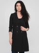 Демісезонне пальто двобортне Vero Moda 316121006 M (77759M) Чорний - зображення 1