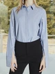 Рубашка Vero Moda 317305503 M (91251M) Голубой - изображение 3