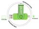 Флешка Jaster 32Gb Green OTG Micro USB Flash Drive зеленая - изображение 2