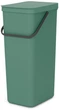 Ведро мусорное Brabantia Sort & Go 40 л Зеленое (251023) - изображение 2