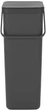 Ведро мусорное Brabantia Sort & Go 40 л Темно-серое (251047) - изображение 1