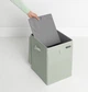 Сумка для белья модульная Brabantia 120466 LAUNDRY BOX 35 л Светло-серая - изображение 2