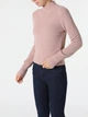 Свитер вязаный женский Colin's CL1055879 S Розовый (8682240947608) - изображение 4