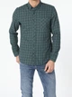 Рубашка хлопковая мужская Colin's CL1054979 S Green (8682240818946) - изображение 4