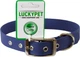 Ошейник из водонепроницаемой ленты Lucky pet 2.5 см 30-40 см Синий (216942) - изображение 1
