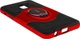 Чехол-накладка Ipaky 360° Free Rotation Ring Holder case Samsung Galaxy A8 Plus A730F Red - изображение 1