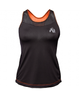 Майка Gorilla Wear Marianna Tank Top XS Черная/Неоново-оранжевая (9110792500) - изображение 1