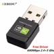 Wifi mini адаптер Kebidu 5/2.4 Ghz дводіапазонний на чіпі RTL8811CU Free driver version - зображення 2