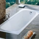 Ванна стальная металлическая прямоугольная ROCA CONTESA 160см x 70см оборачиваемая с ножками A235960000+A291021000 - изображение 2