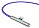 Кабель Baseus Iridescent Lamp Mobile Game Cable USB For iP 2.4A 1m Purple - изображение 4