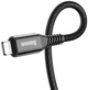 Зовнішній акумулятор кабель (2в1) Baseus Energy Two-in-one Power Bank Cable Black - зображення 3